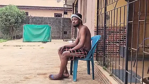 Sex Addicted Nasty Bitch Fuck Her Husband Brother Outside Behind the Window