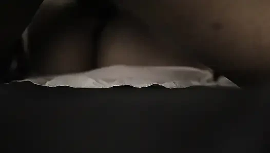 Indian Hijab Babe in Shiny Satin Lingerie – Big Ass Creampie Finish