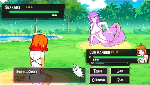 Oppaimon Hentai parody game Ep.5 Best nurse fuck pokemon