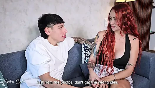 This guy finds out I'm a porn actress and destroys my pussy with his big cock - Andrea Castro & Esteban Gamboa