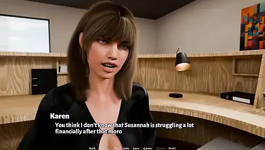 Mad Adventure #13 Destroying a Horny Cougar's Fat Ass in Her Office