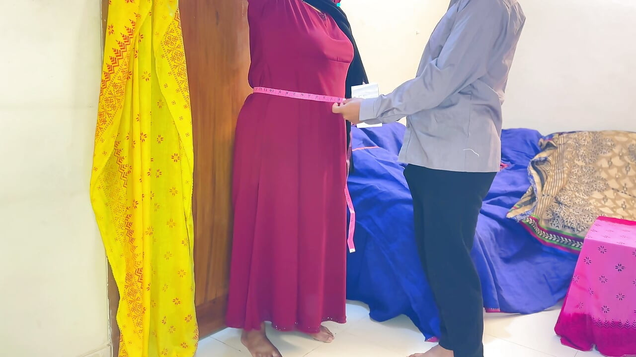 Desi Big Ass Stepaunty Fucked by Tailor in Shop Part 2