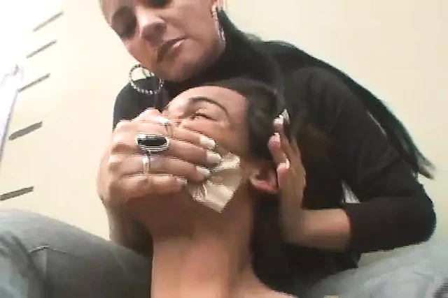 Hand Over Mouth Domination