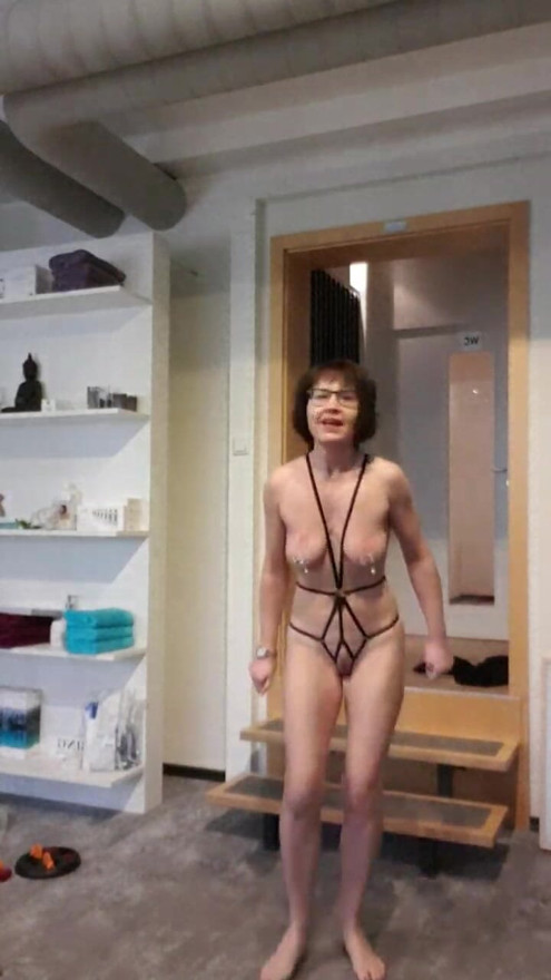 Julie need to undress at work