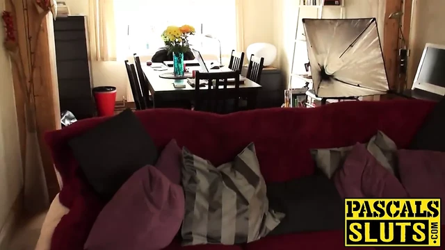 Busty babe Rebecca Smyth fucked like a true submissive slut