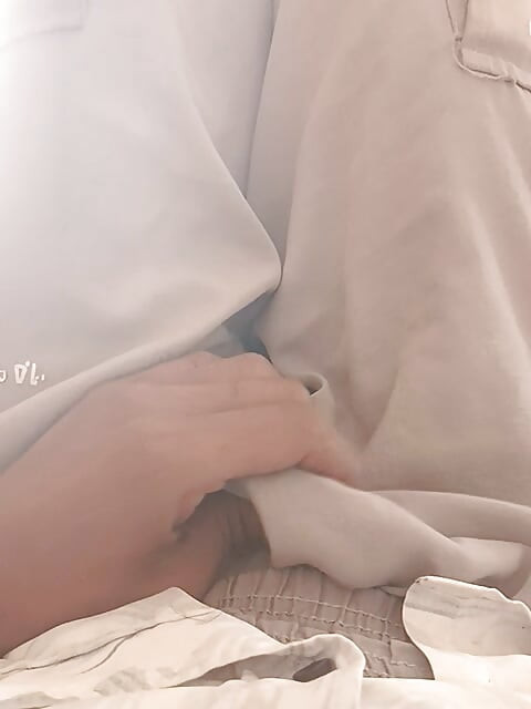 Handjob in alone