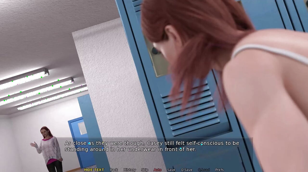 Casey di musim gugur 1, mengambil foto memekku.