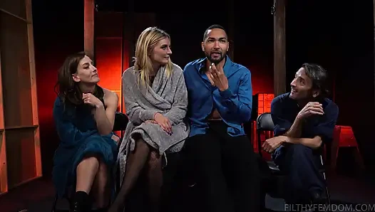 The Collective Pre and Post Shoot Interview Featuring Mona Wales, Mickey Mod, Kino Payne, Elise Graves