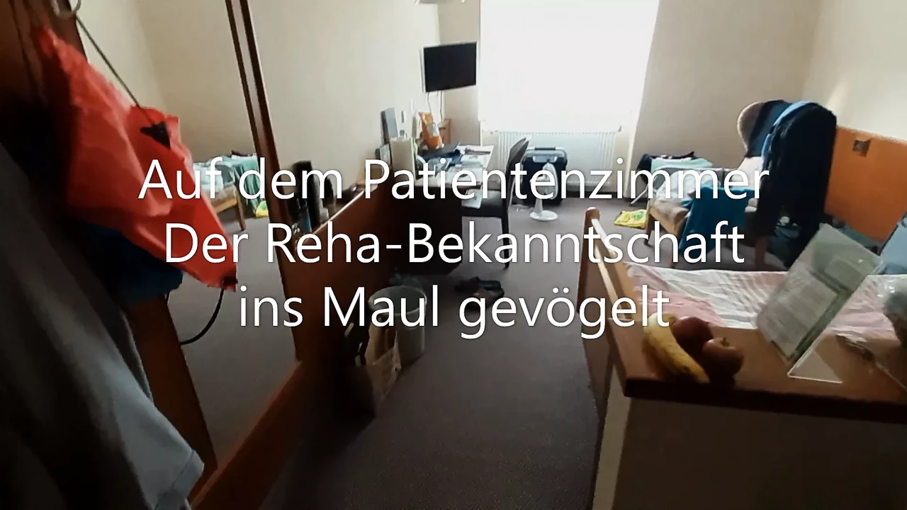 In the rehab clinic - patient fucked in the mouth