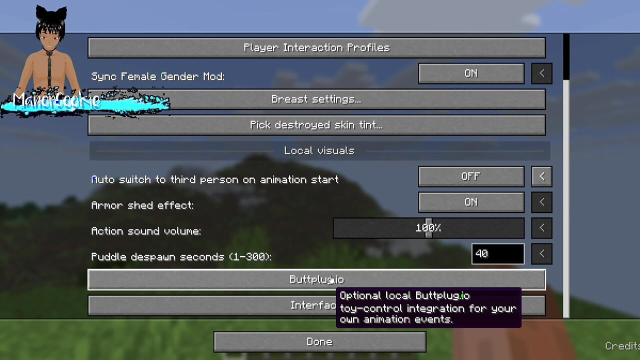 Minecraft mod Needs of Nature - Steve and alex masturbating and showing off some features! Like Cum!