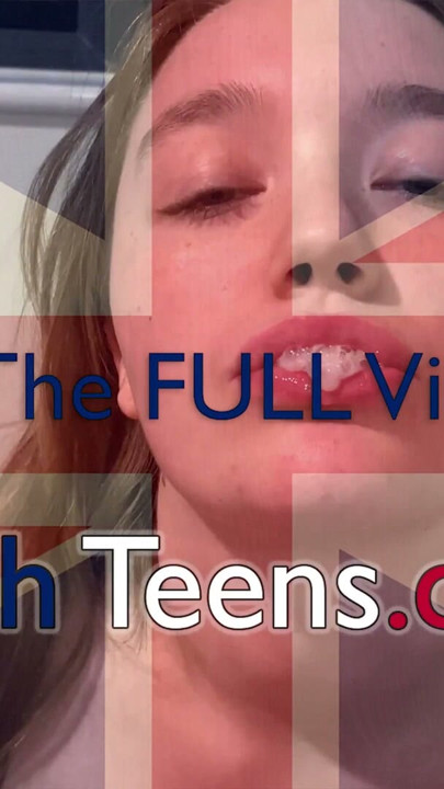 Gorgeous British 18 Year Old Sucks Cock And Plays With Cum | Clip 2