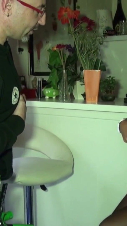 Stunning moment from "Big Tits German Step Mom Pay The Window Cleaner with Sex"