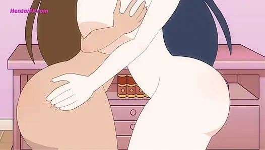 Islak amcıklar, meşgul parmaklar - iyi harcanan bir kız gecesi (çizgi film)