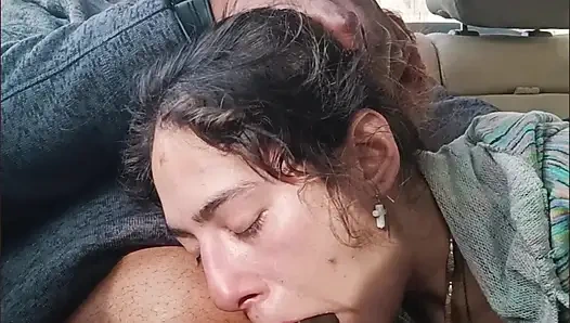 Risky Public Car Service – Street Whore Throat Fucked Hard