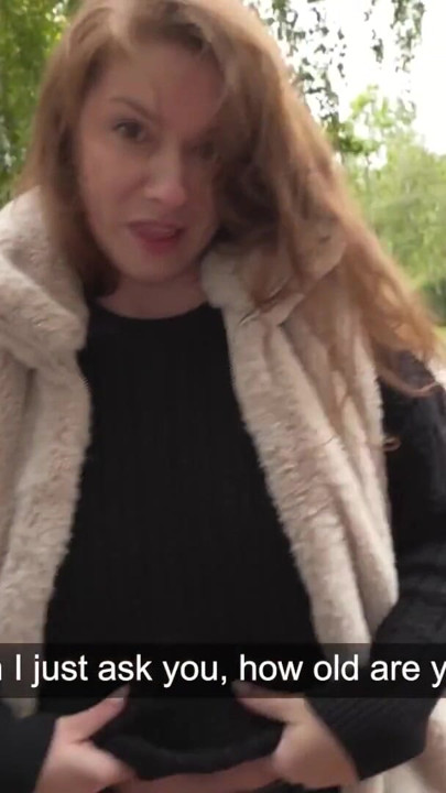 Public Agent - büyük doğal Rus orta yaşlı seksi kadın bakış açısıyla oral seks tamamen yabancıyla hızlı sert sikiş | Klip 1