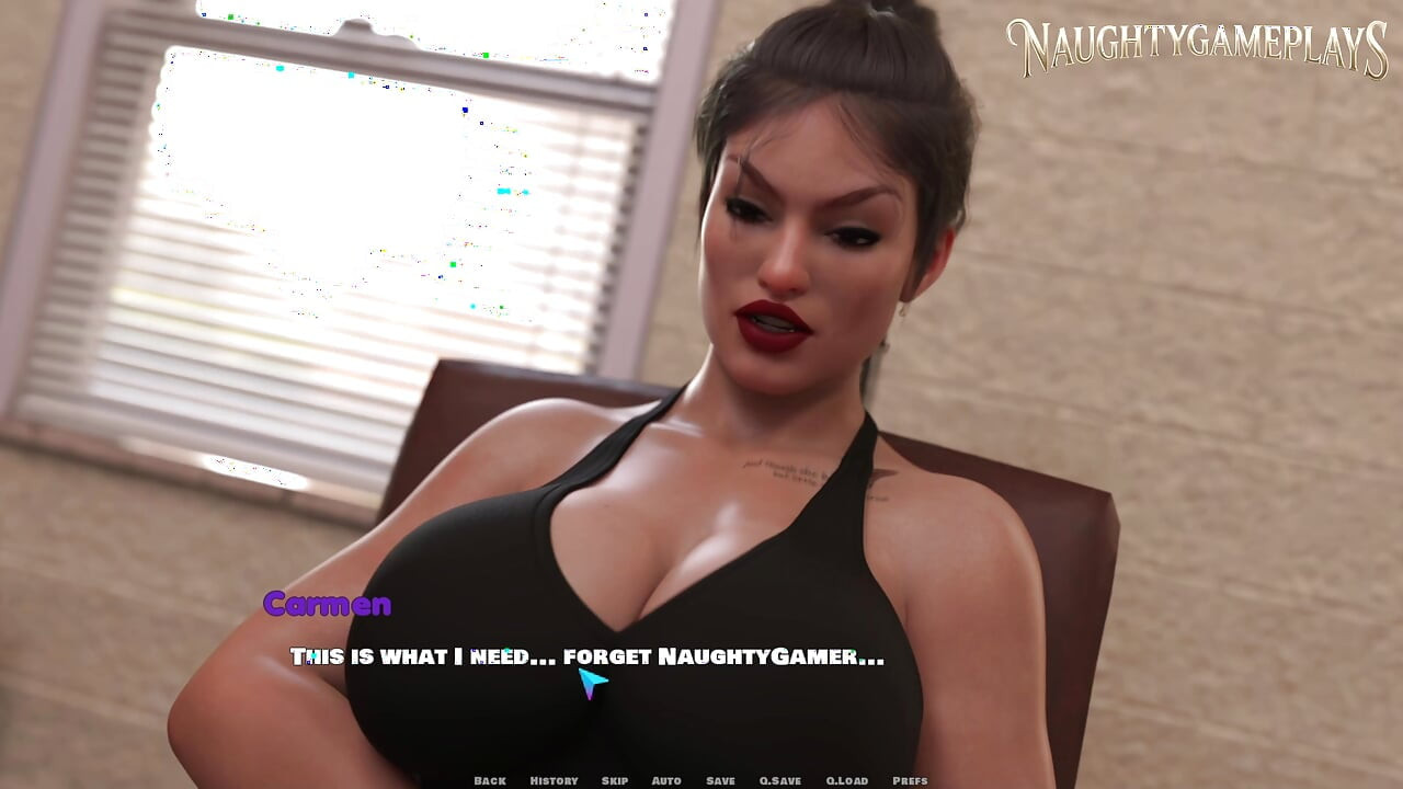 MILF Obsession Part 9 by Dan Games - Horny MILF Plays with Her Hairy Pussy