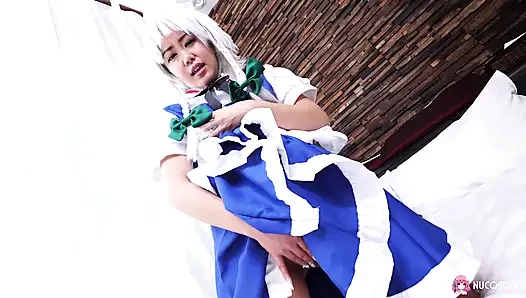Anna Saotome Tries on a New Costume