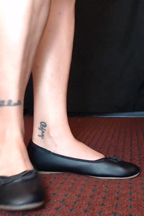 Liner Socks Black Ballet Flats Shoe Play
