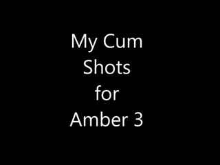 Трибьют спермы для Amber 3
