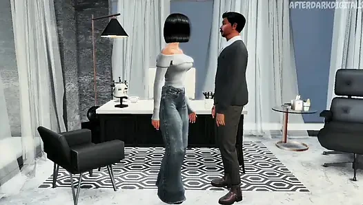 LANDORD NIMMT DIE MIETE DES MIETERS IN SEINEM KERKER