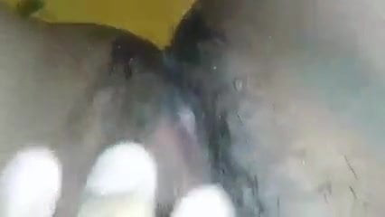 My GF pussy fingering at lockdown