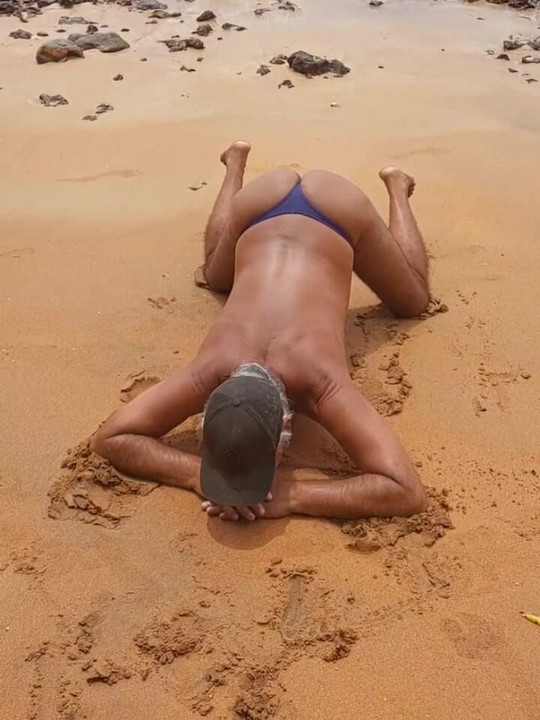 Ladysilva very hot beach in bikini