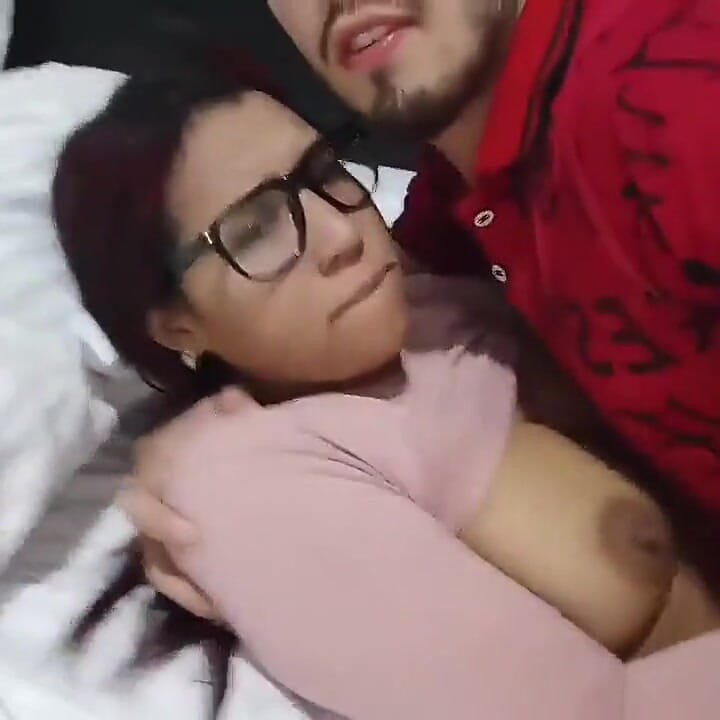 18 year old brunette big saggy tits from New York United States fucking her stepbrother's big dick part 76