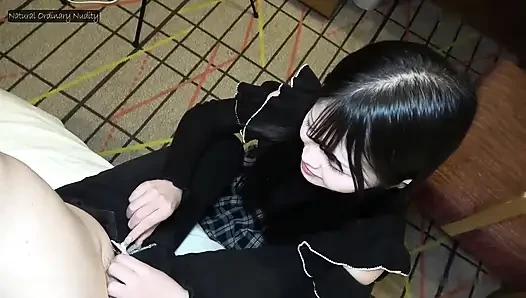 Непритязательно симпатичный взгляд, но она признает смелый аппетит? Жаждущий конкурировать и заканчивает двумя интимными концовками