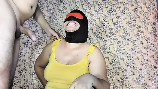 Beautiful blowjob, she sucks my balls