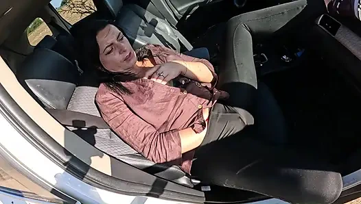 Sloppy Blowjobs & Big Boobs Teasing - Cameltoe, Moans & Wet Fingers