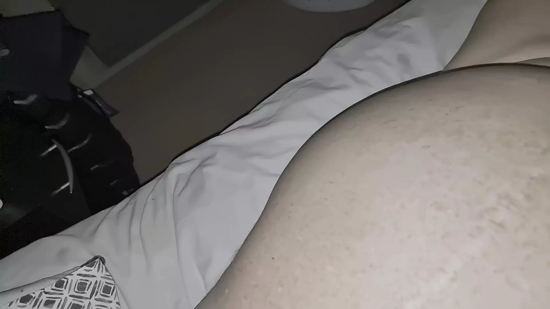 Deitada na cama