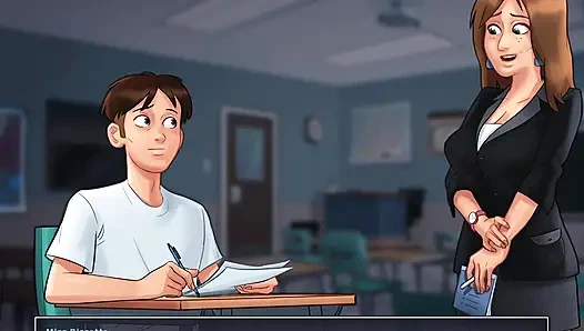 Ich küss meinen zierlichen Französischlehrer in der klasse in Sommer sagaI küss meinen zierlichen Französischlehrer in der klasse in Sommer sagaI küss mich