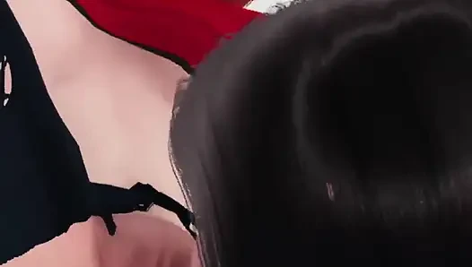 Siera ngentot cewek rambut merah pakai strapon