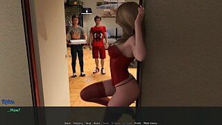 Jeu 3D - Femme et mère - scène sexy n ° 1 - jeu de rôle