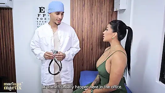 Mariana's Anatomy Chapter V: Dr. Martix Takes Her Doctor's Cock in His Office - Mariana Martix & Milan Rodriguez