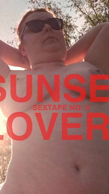 Sextape No.5: Betty Wet & Rick Dick "Sunset Lovers" - Echte openbare buitenseksfilm preview