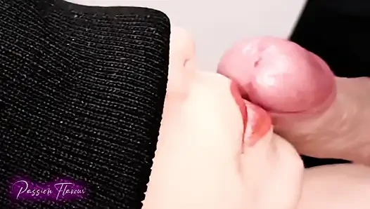 Вкусные сливки из спермы в моем богатом рту