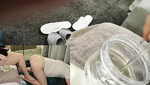 Large Anal Session with Large Anal Toys, Fisting & Foot Fisting
