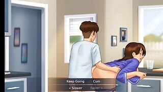 Debbie fucked hard by stepson