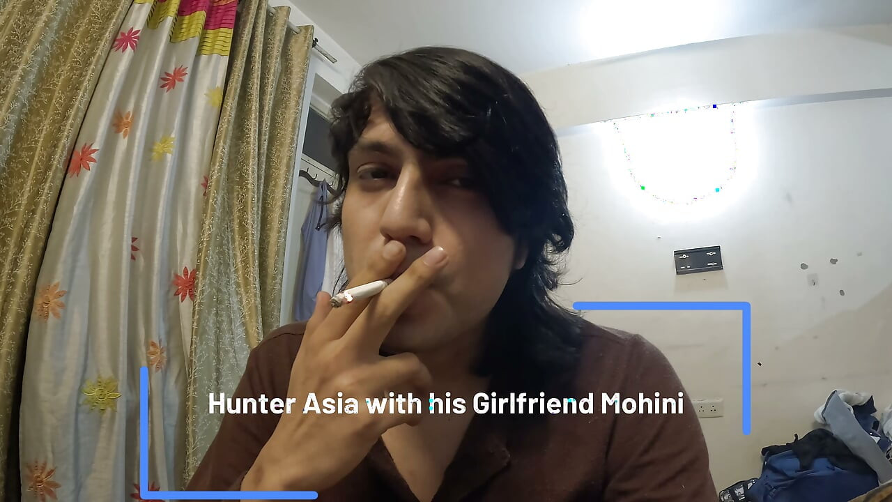 Hunter Asia with His Girlfriend Mohini