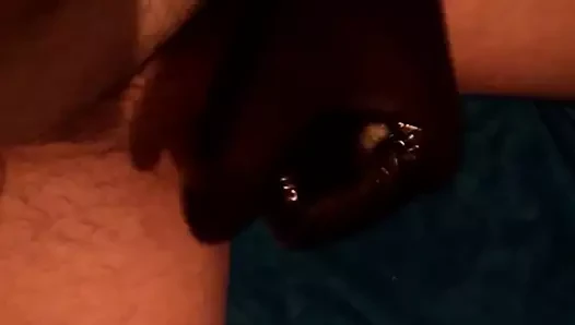 chubby solo with thick cock