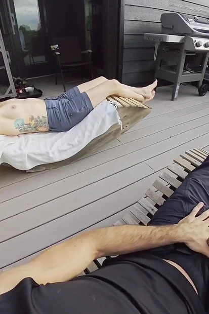 Dickflash Roof Adventure: Part 1 a Little Redhead Slut Gives Me Fast Cumshot on Her and While Her Boyfriend Waits
