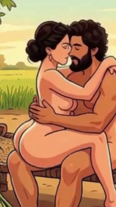Dr Srivalli Bhabi Comes house of Pushpa Bhai and Outdoor sex cartoon India | Clip 1