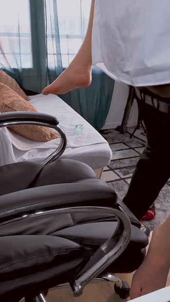 Memorable moment from "BIG COCK BOSS FUCKS BUSTY SECRETARY"