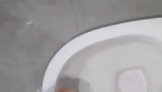 Desi boy bathroom