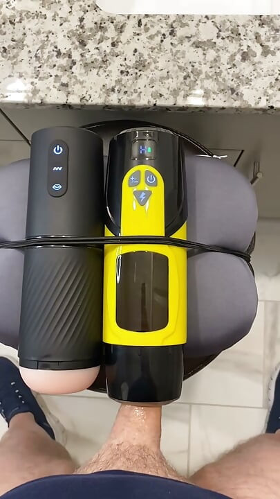 Using Two Fuck Toys at the Same Time