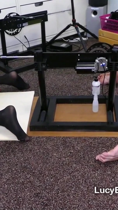 Spectacular moment from "Amazing Fucking Machine Double Dildo Duel"