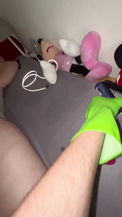 Teen gets filled at home