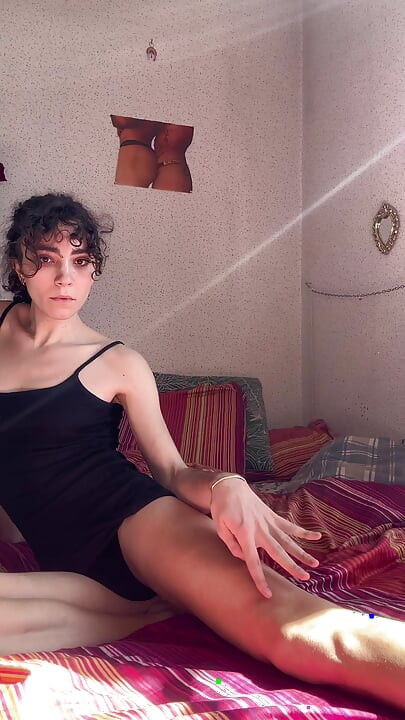 JOI fr: Uma garota trans te guia para o prazer dela