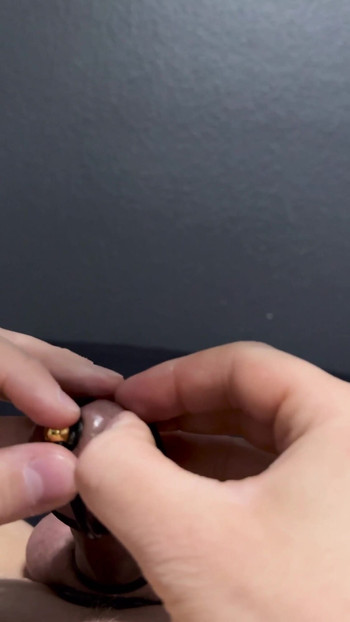 Dilation & Electrode Urethral Torture Forced Ejaculation | Clip 1